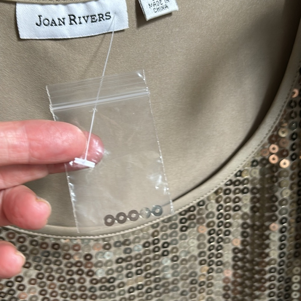 Joan Rivers sequin tops.Brand new Never worn.
$13 each or 2/$20 - Picture 9 of 16